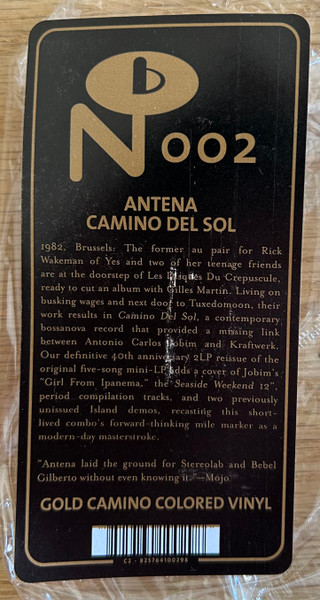 Antena - Camino Del Sol | Numero Group (002) - 3