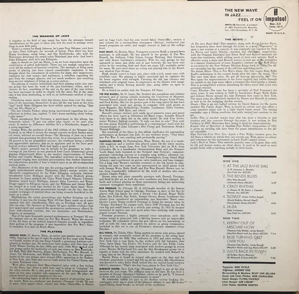 George Wein & The Newport All-Stars - George Wein & The Newport All-Stars | Impulse! (A-31) - 3 George Wein & The Newport All-Stars - George Wein & The Newport All-Stars | Impulse! (A-31) - 3
