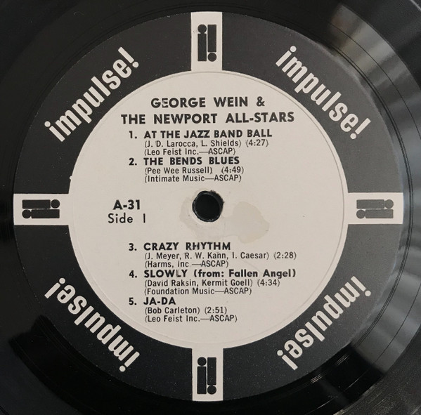 George Wein & The Newport All-Stars - George Wein & The Newport All-Stars | Impulse! (A-31) - 4 George Wein & The Newport All-Stars - George Wein & The Newport All-Stars | Impulse! (A-31) - 4