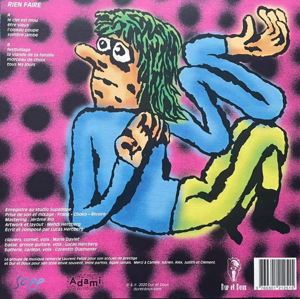 Rien Faire - Rien Faire | Dur et Doux (DD-045) - 2