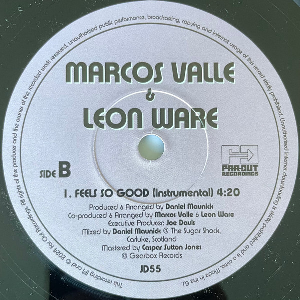 Marcos Valle & Leon Ware - Feels So Good | Far Out Recordings (JD55) - 4 Marcos Valle & Leon Ware - Feels So Good | Far Out Recordings (JD55) - 4
