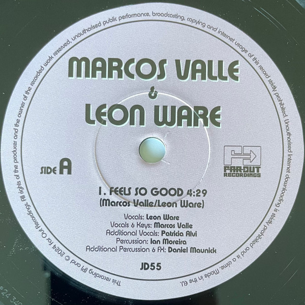 Marcos Valle & Leon Ware - Feels So Good | Far Out Recordings (JD55) - 3 Marcos Valle & Leon Ware - Feels So Good | Far Out Recordings (JD55) - 3