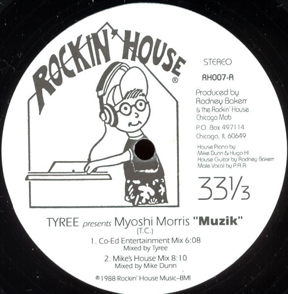 Tyree Cooper Presents Myoshi Morris - Muzik | Rockin' House (RH007)