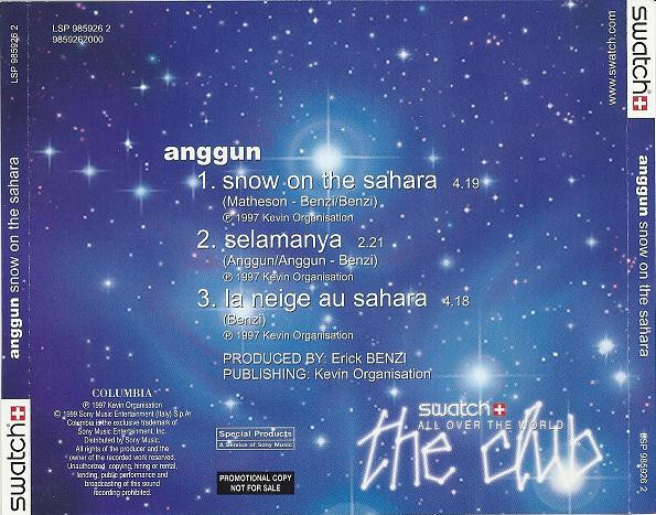 Anggun - Snow On The Sahara | Columbia (LSP 985926 2) - 2