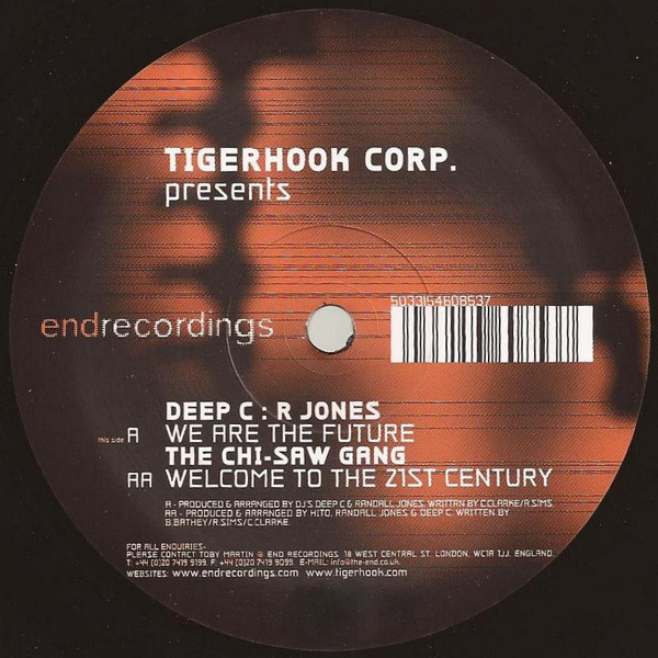 Tigerhook Corp. - We Are The Future / Welcome To The 21st Century | End Recordings (END 034)