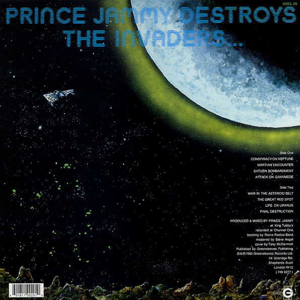 Prince Jammy - Prince Jammy Destroys The Invaders... | Greensleeves Records (GREL 29) - main