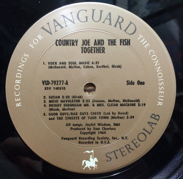 Country Joe And The Fish - Together | Vanguard (VSD-79277) - 4 Country Joe And The Fish - Together | Vanguard (VSD-79277) - 4