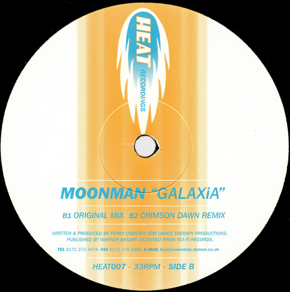 Moonman - Galaxia | Heat Recordings (HEAT007) - 4