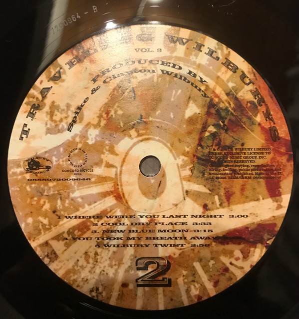 Traveling Wilburys - Vol 3 | Wilbury Records (7200964) - 3