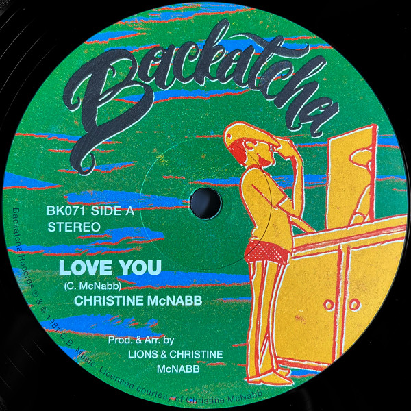 Christine McNabb - Love You / Combination | Backatcha Records (BK071)