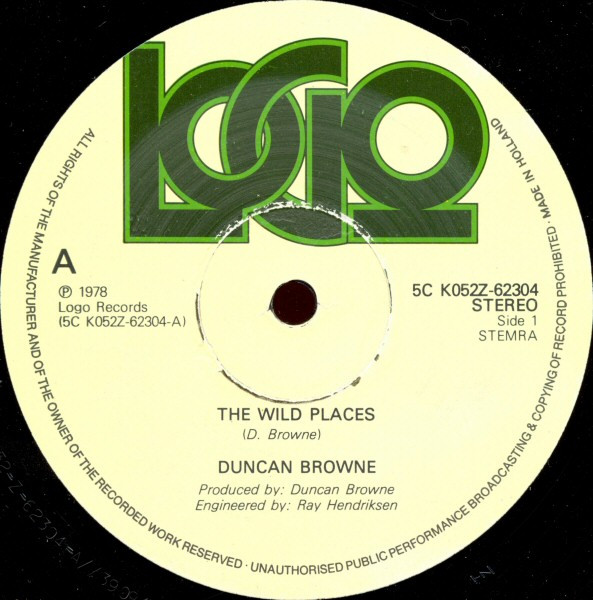 Duncan Browne - The Wild Places | Logo (5C K052Z-62304) - 2
