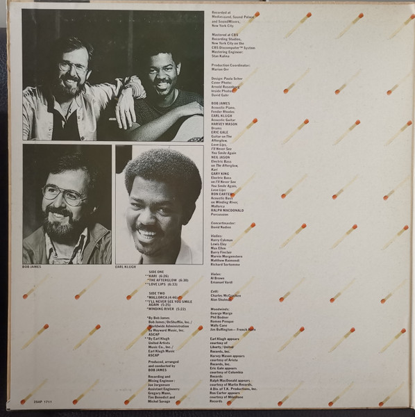 Bob James And Earl Klugh - One On One | CBS/Sony (25AP 1711) - 2 Bob James And Earl Klugh - One On One | CBS/Sony (25AP 1711) - 2
