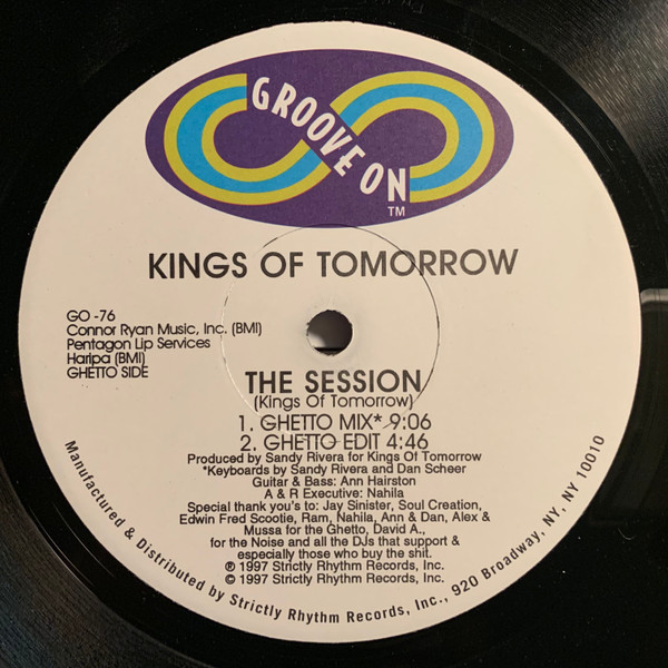Kings Of Tomorrow - The Session | Groove On (GO-76)