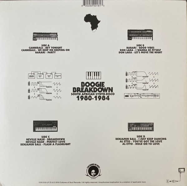 Various - Boogie Breakdown (South African Synth-Disco 1980-1984) | Cultures Of Soul Records (COS 018-LP) - 2 Various - Boogie Breakdown (South African Synth-Disco 1980-1984) | Cultures Of Soul Records (COS 018-LP) - 2