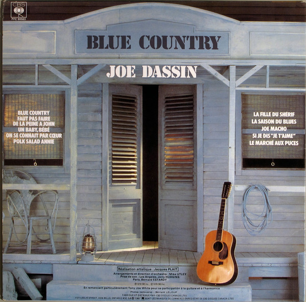 Joe Dassin - Blue Country | CBS (PFC 90583) - 2