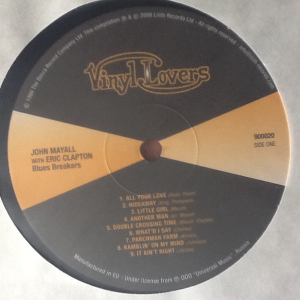 John Mayall With Eric Clapton - Blues Breakers | Vinyl Lovers (900020) - 4 John Mayall With Eric Clapton - Blues Breakers | Vinyl Lovers (900020) - 4