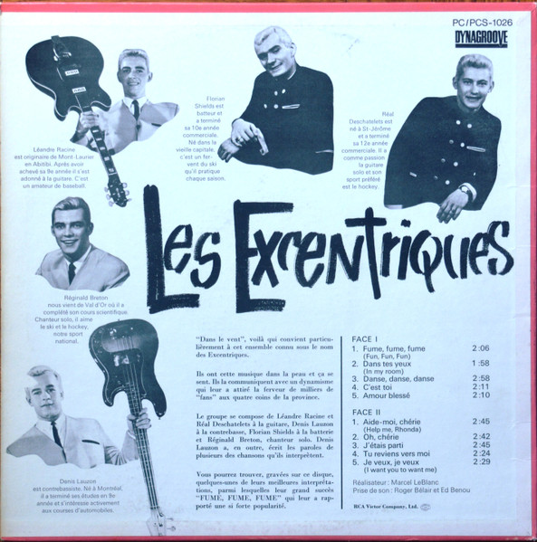 Les Excentriques - Les Excentriques | RCA Victor (PC-1026) - 2 Les Excentriques - Les Excentriques | RCA Victor (PC-1026) - 2