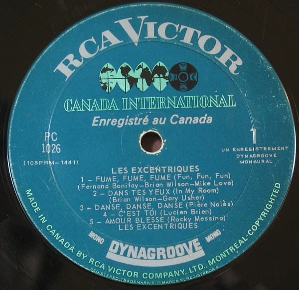 Les Excentriques - Les Excentriques | RCA Victor (PC-1026) - 3 Les Excentriques - Les Excentriques | RCA Victor (PC-1026) - 3
