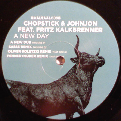 Chopstick & Johnjon Feat. Fritz Kalkbrenner - A New Day | Baalsaal Music (BAALSAAL009B)