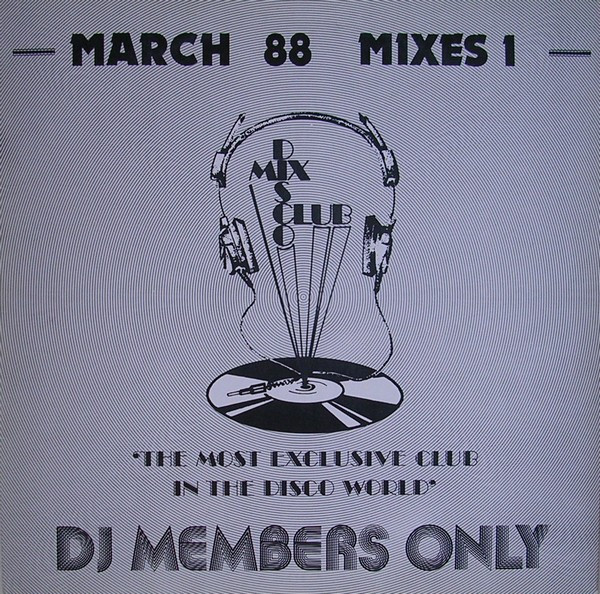 Various - March 88 Mixes 1 | DMC (DMC 62/1)
