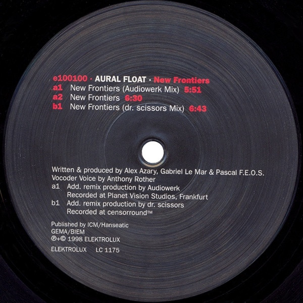 Aural Float - New Frontiers | Elektrolux (e100100) - 3