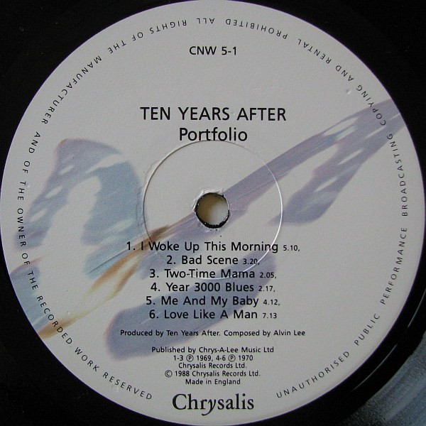 Ten Years After - Portfolio | Chrysalis (CNW 5-1) - 4 Ten Years After - Portfolio | Chrysalis (CNW 5-1) - 4