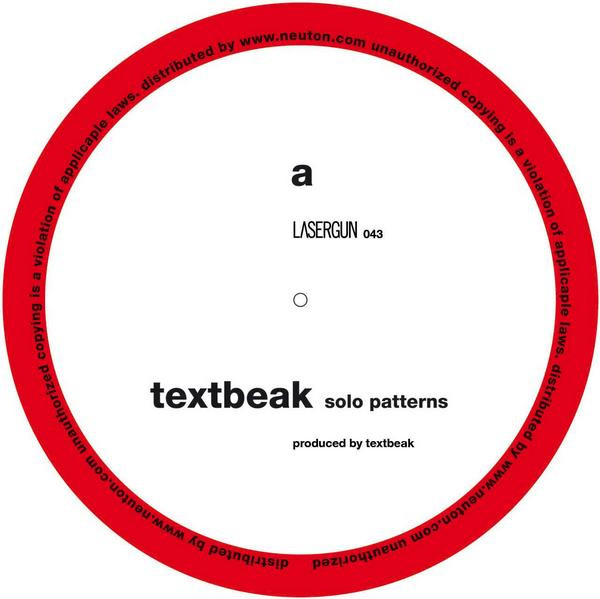 Textbeak / Eric Walker - Solo Patterns / E.L.A. | Lasergun (LASERGUN 043) - main Textbeak / Eric Walker - Solo Patterns / E.L.A. | Lasergun (LASERGUN 043) - main