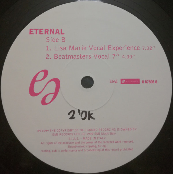Eternal - What'Cha Gonna Do - The Mixes | EMI (7243 8 87806 6 7) - 2 Eternal - What'Cha Gonna Do - The Mixes | EMI (7243 8 87806 6 7) - 2