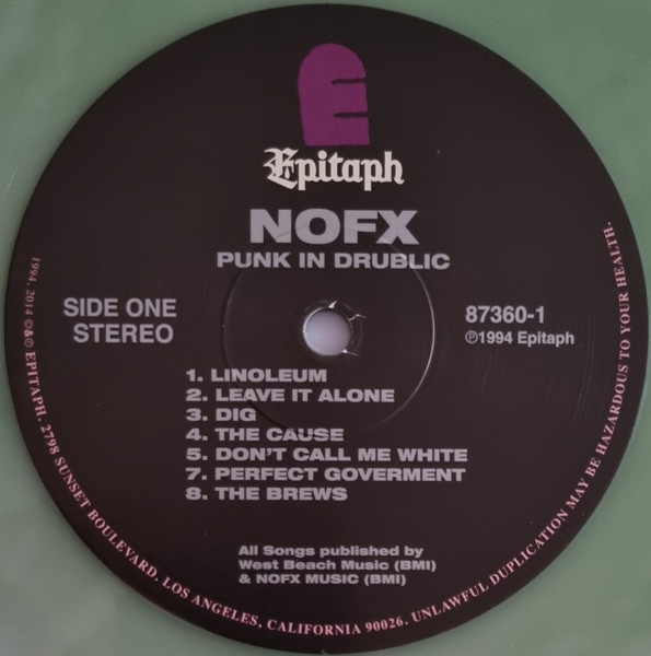 NOFX - Punk In Drublic | Epitaph (87360-1) - 3