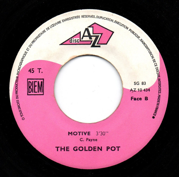 The Golden Pot - Take One / Motive | Disc'Az (AZ 10 434) - 4