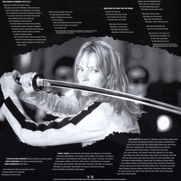 Various - Kill Bill Vol. 1 (Original Soundtrack) | A Band Apart (093624857013) - 4 Various - Kill Bill Vol. 1 (Original Soundtrack) | A Band Apart (093624857013) - 4