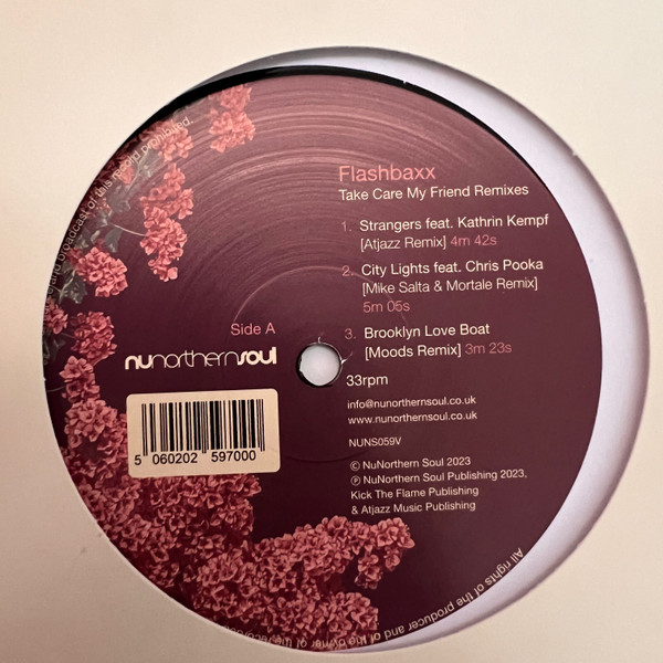 Flashbaxx - Take Care My Friend (Remixes) | NuNorthernSoul (NUNS059V) - 3 Flashbaxx - Take Care My Friend (Remixes) | NuNorthernSoul (NUNS059V) - 3