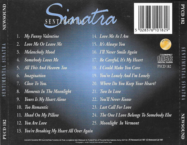 Frank Sinatra - Sentimental Sinatra | Penny (PYCD 182) - 2