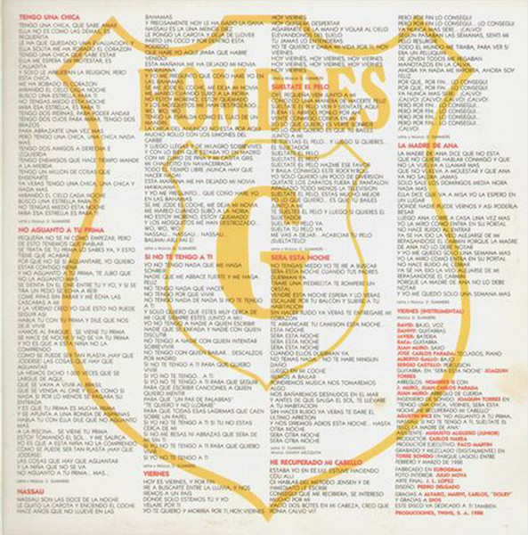 Hombres G - Agitar Antes De Usar | Producciones Twins (T-3078) - 4 Hombres G - Agitar Antes De Usar | Producciones Twins (T-3078) - 4