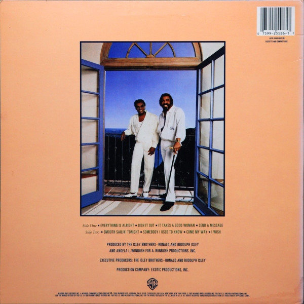The Isley Brothers - Smooth Sailin' | Warner Bros. Records (9 25586-1) - 2 The Isley Brothers - Smooth Sailin' | Warner Bros. Records (9 25586-1) - 2