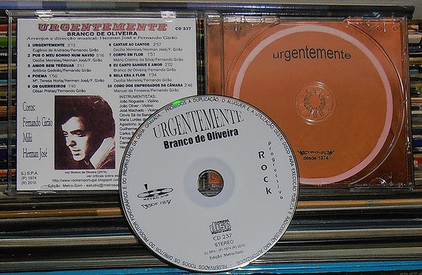 Branco de Oliveira - Urgentemente | Metro-Som (CD 237) - 3