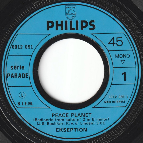 Ekseption - Peace Planet | Philips (6012 091) - 3