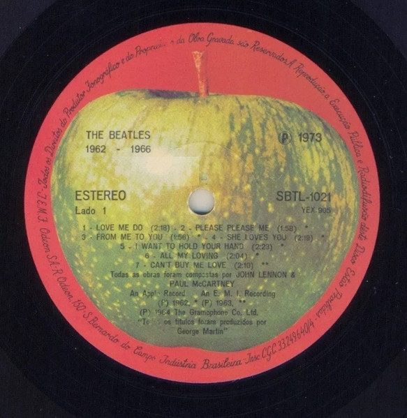 The Beatles - 1962-1966 | Apple Records (SBTL 1021/2) - 2