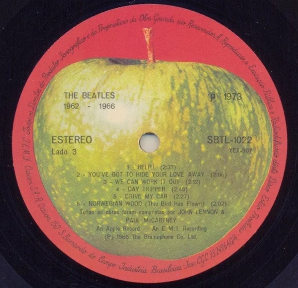 The Beatles - 1962-1966 | Apple Records (SBTL 1021/2) - 4