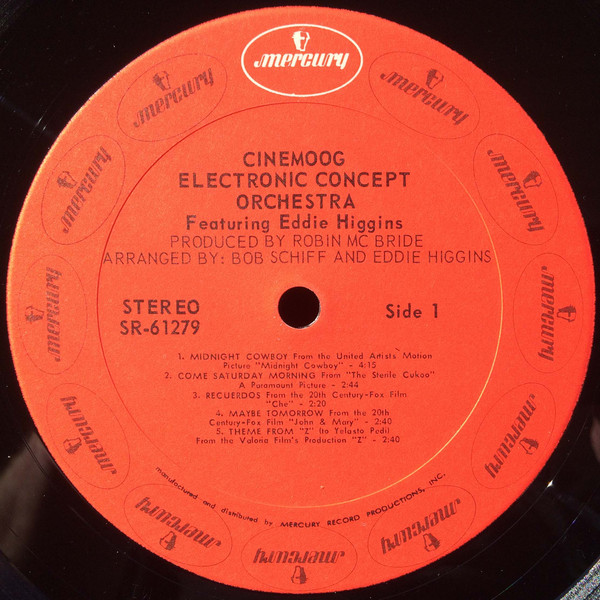 Electronic Concept Orchestra - Cinemoog | Mercury (SR 61279) - 3 Electronic Concept Orchestra - Cinemoog | Mercury (SR 61279) - 3