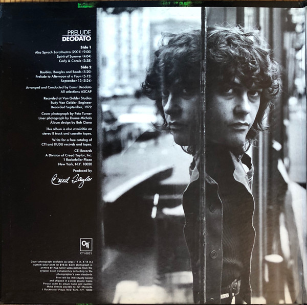 Eumir Deodato - Prelude | CTI Records (CTI 6021)