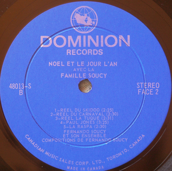 La Famille Soucy - Noël Et Le Jour De L'An Avec La Famille Soucy | Dominion (LPS 48013) - 4 La Famille Soucy - Noël Et Le Jour De L'An Avec La Famille Soucy | Dominion (LPS 48013) - 4
