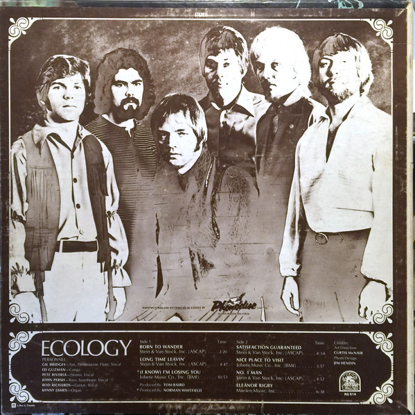 Rare Earth - Ecology [Vinyl] | Rare Earth (RS514) - 2