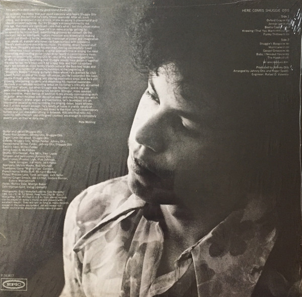 Shuggie Otis - Here Comes Shuggie Otis | Epic (P 743877) - 2 Shuggie Otis - Here Comes Shuggie Otis | Epic (P 743877) - 2