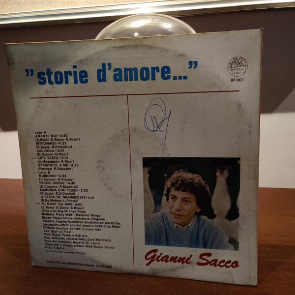 Gianni Sacco - Storie D'Amore... Vol. 2 | Big Stereo Record (BF 001) - 3 Gianni Sacco - Storie D'Amore... Vol. 2 | Big Stereo Record (BF 001) - 3