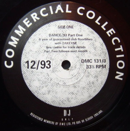 Various - Commercial Collection 12/93 | DMC (DMC 131/3) - 3 Various - Commercial Collection 12/93 | DMC (DMC 131/3) - 3
