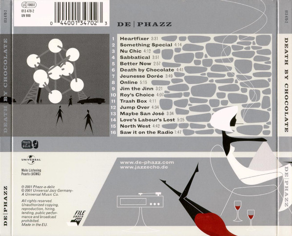 De-Phazz - Death By Chocolate | Universal (013 470-2) - 2