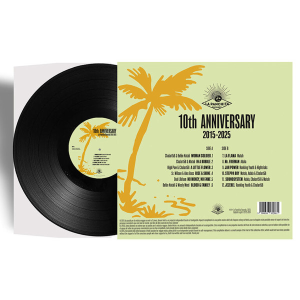 Chalart58 , Matah , Adala , High Paw , Belén Natalí , Dub Libitum , Sr. Wilson , Alex Bass , Ranking Youth , Hightricks - 10th Anniversary La Panchita Records 2015-2025 | La Panchita Records (PRVL0001) - 3