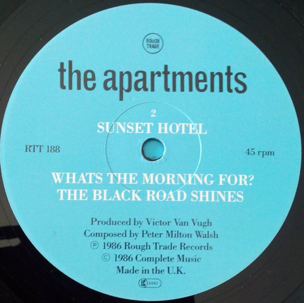 The Apartments - All You Wanted | Rough Trade (RTT 188) - 4 The Apartments - All You Wanted | Rough Trade (RTT 188) - 4