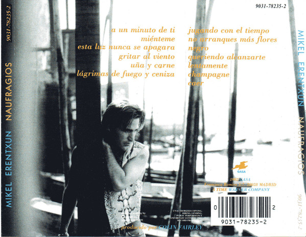 Mikel Erentxun - Naufragios | GASA (9031-78235-2) - 2